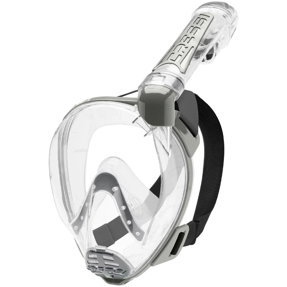 Cressi Duke Tam Yüz Maske - CLEAR-SILVER - S - M