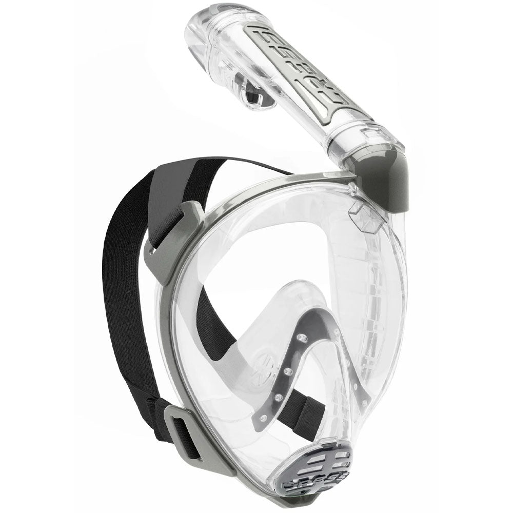 Cressi Duke Tam Yüz Maske - CLEAR-SILVER - S - M