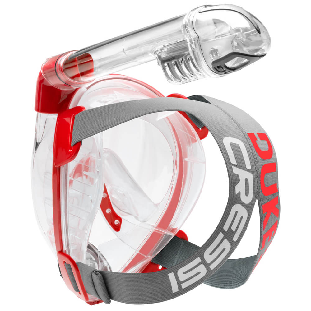 Cressi Duke Tam Yüz Maske - RED - S - M