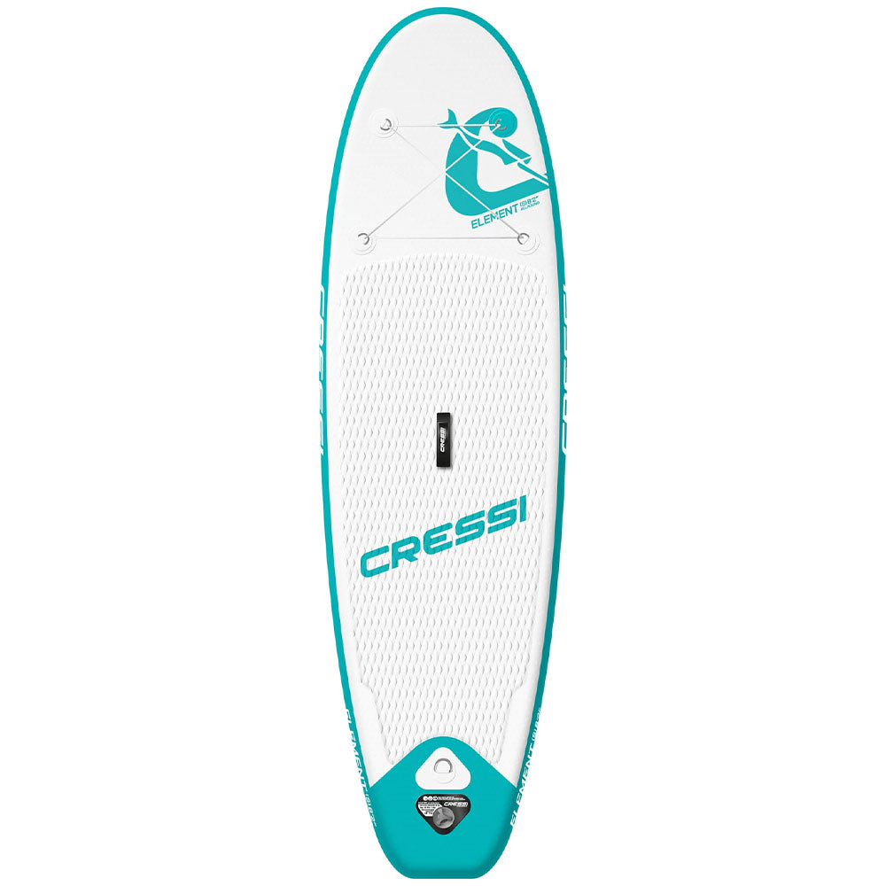 Cressi Element Şişirilebilir Stand Up Paddle (I-SUP) - WHITE-AQUAMARINE - 250CM