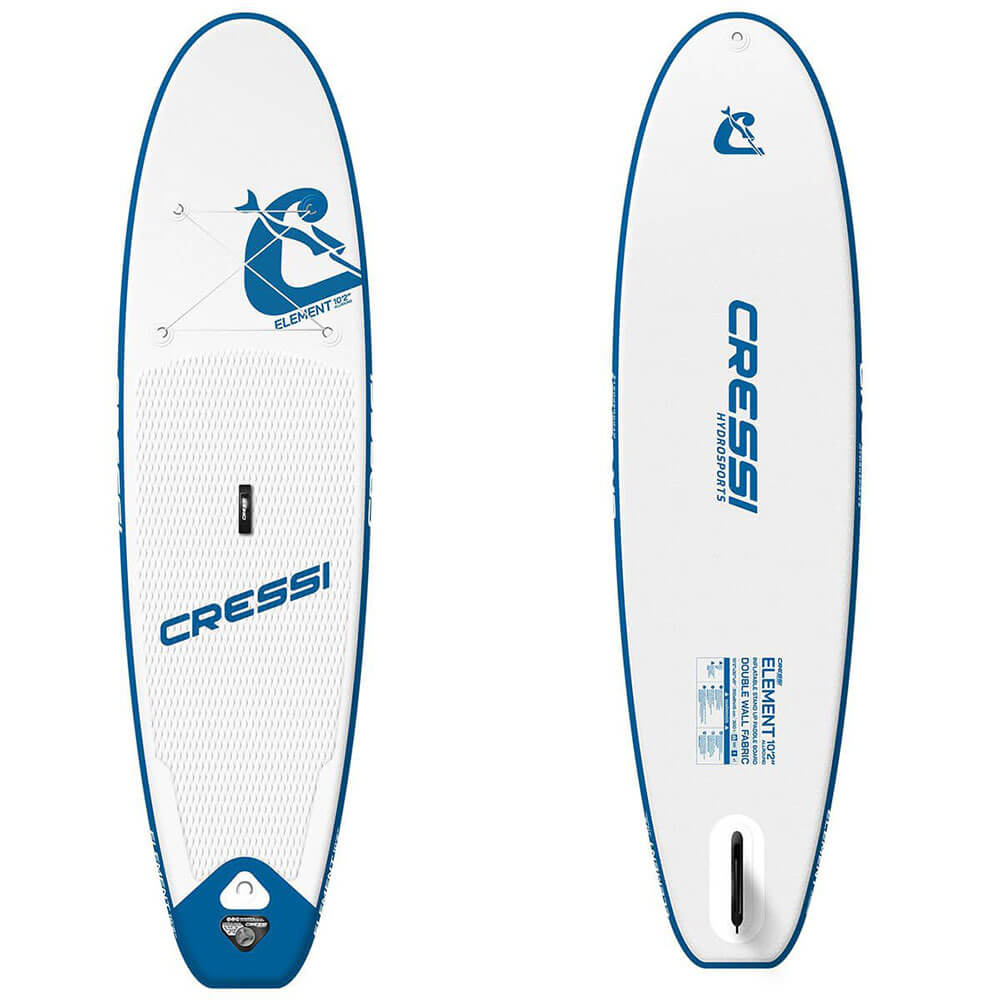 Cressi Element Şişirilebilir Stand Up Paddle (I-SUP) - WHITE-BLUE - 310CM
