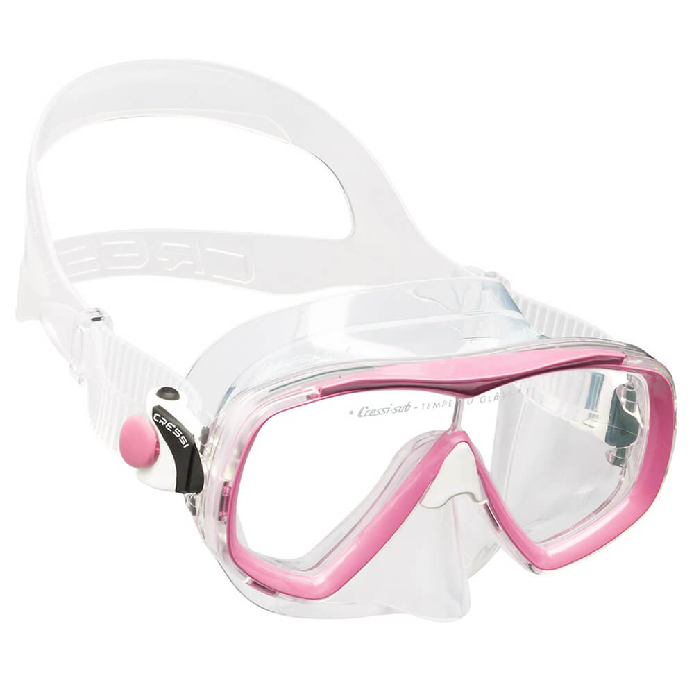 Cressi Estrella Dalış Maskesi - CLEAR - PINK
