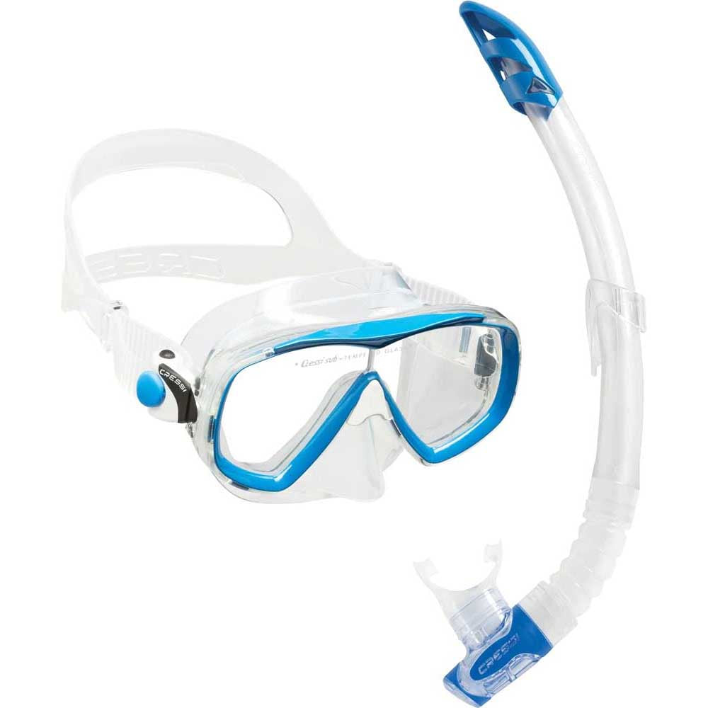 Cressi Estrella Maske - Gamma Şnorkel Set - BLUE