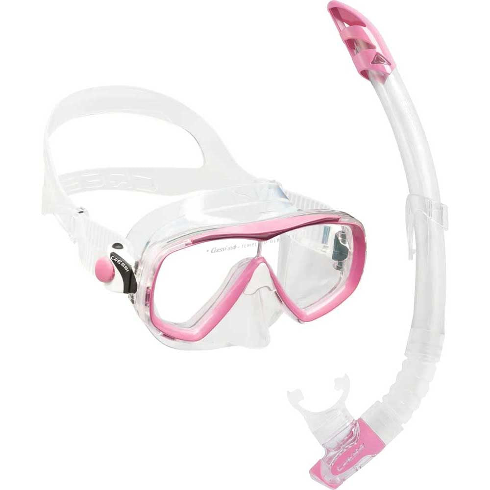 Cressi Estrella Maske - Gamma Şnorkel Set - PINK
