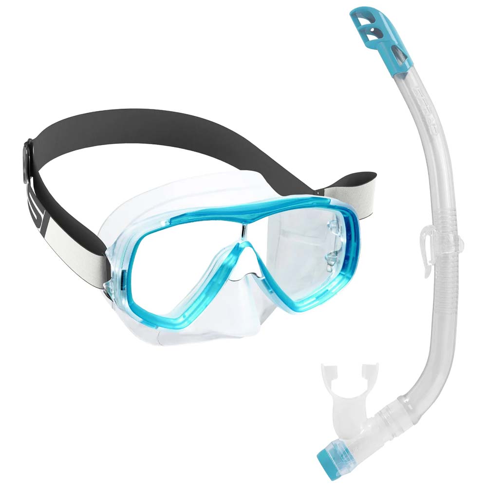 Cressi Estrella - Top Maske Şnorkel Çocuk Seti - AQUAMARINE