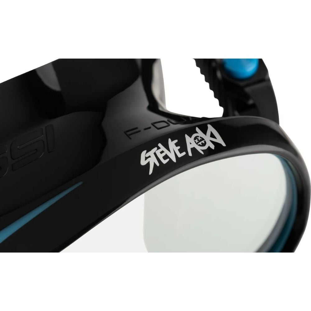 Cressi F-Dual Supernova Maske Şnorkel Seti - BLACK/TURQUOISE