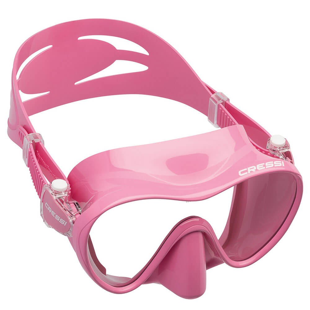 Cressi F1 Frameless Dalış Maskesi - PINK - ÇOCUK
