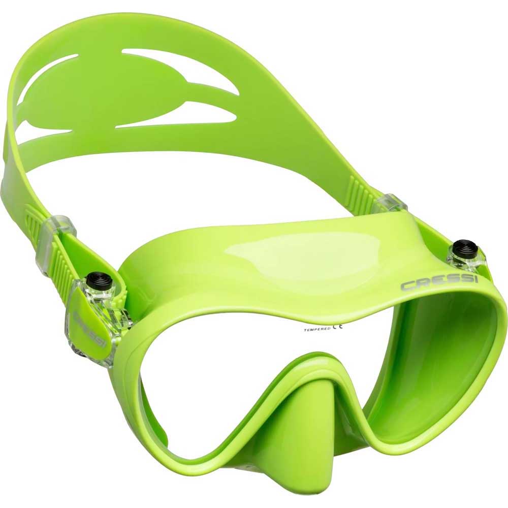 Cressi F1 Frameless Dalış Maskesi - LIME - YETİŞKİN