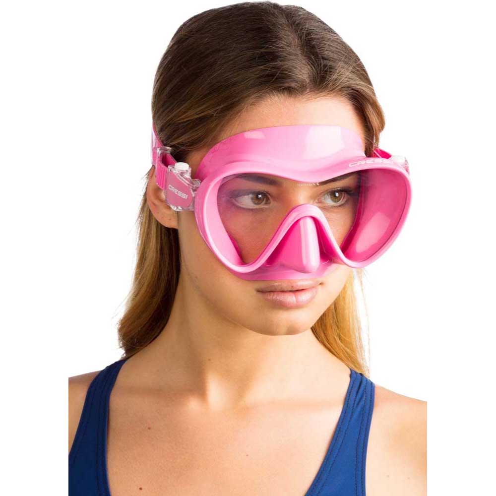 Cressi F1 Frameless Dalış Maskesi - PINK - ÇOCUK