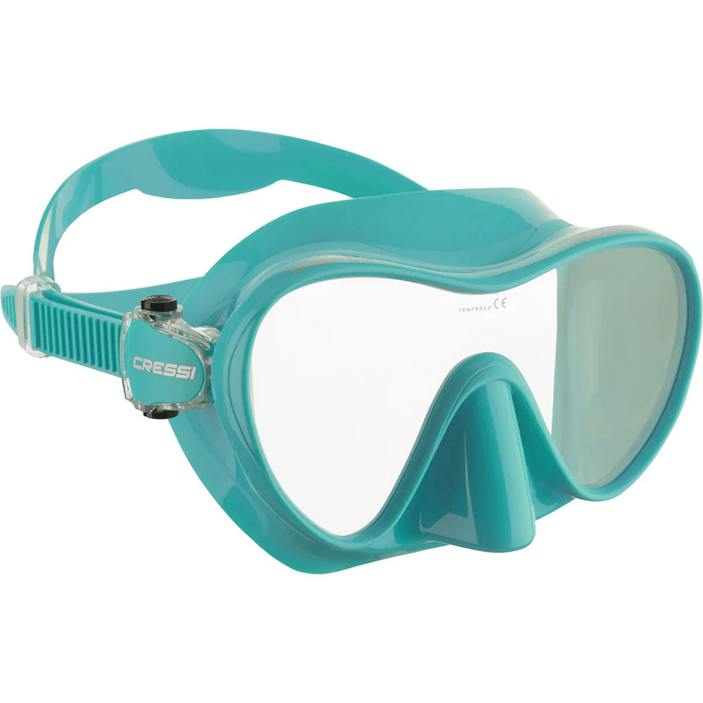 Cressi F1 Frameless Dalış Maskesi - AQUAMARINE - YETİŞKİN