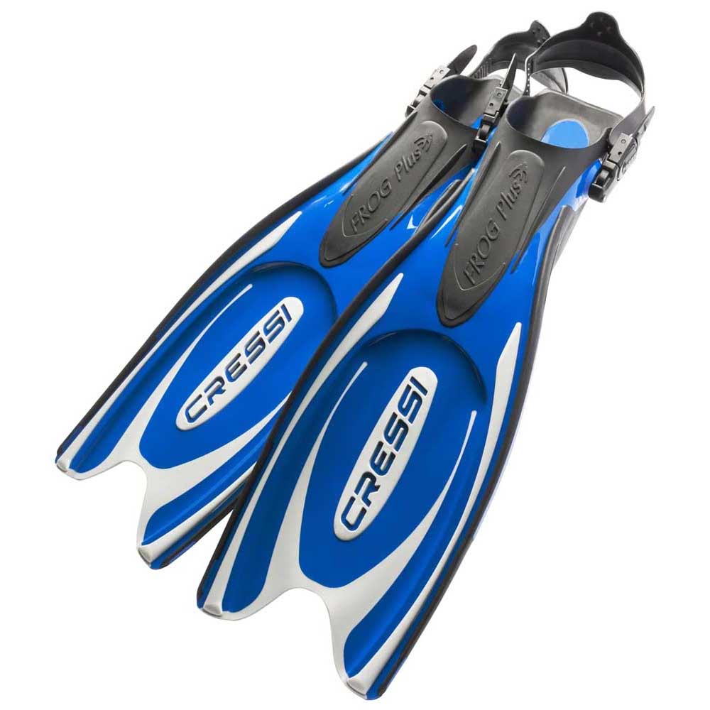 Cressi Frog Plus Dalış Paleti - BLUE-SILVER - NO:35-38