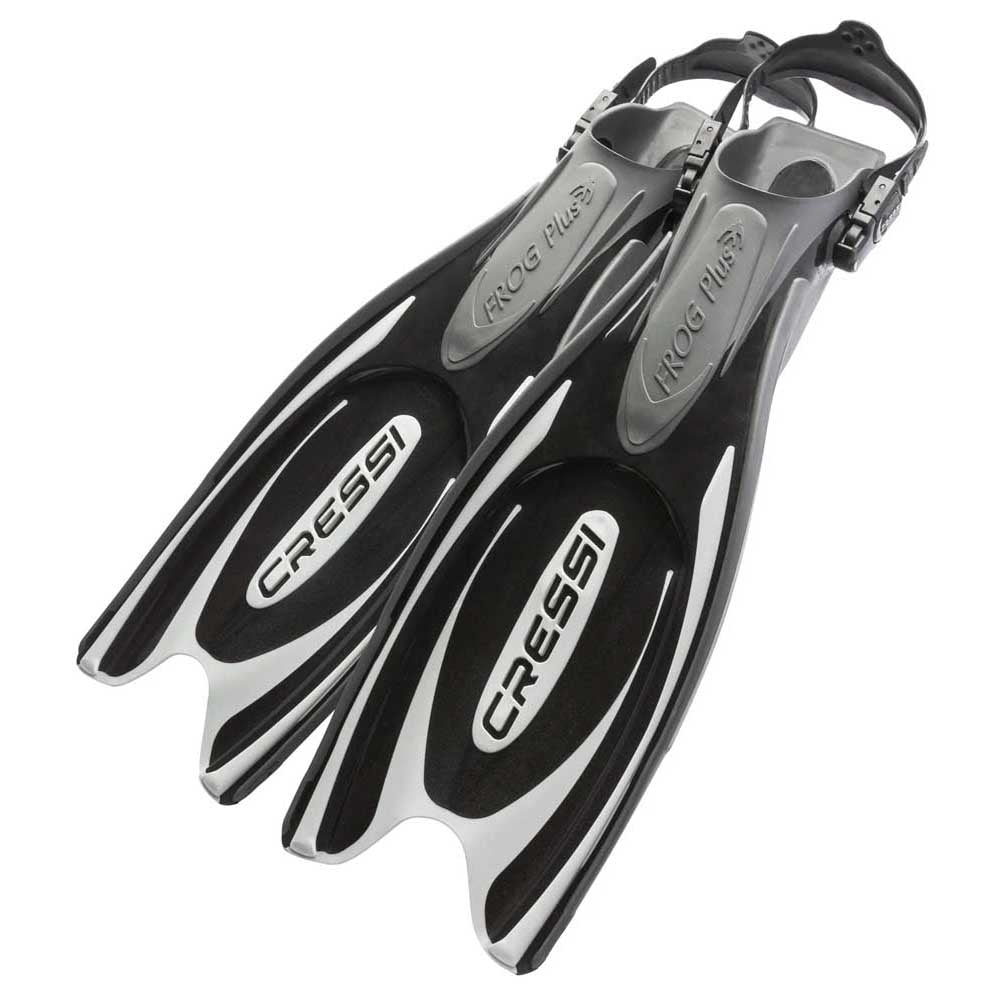 Cressi Frog Plus Dalış Paleti - BLACK-SILVER - NO:35-38