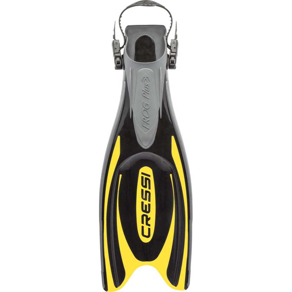 Cressi Frog Plus Dalış Paleti - BLACK-YELLOW - NO:41-44