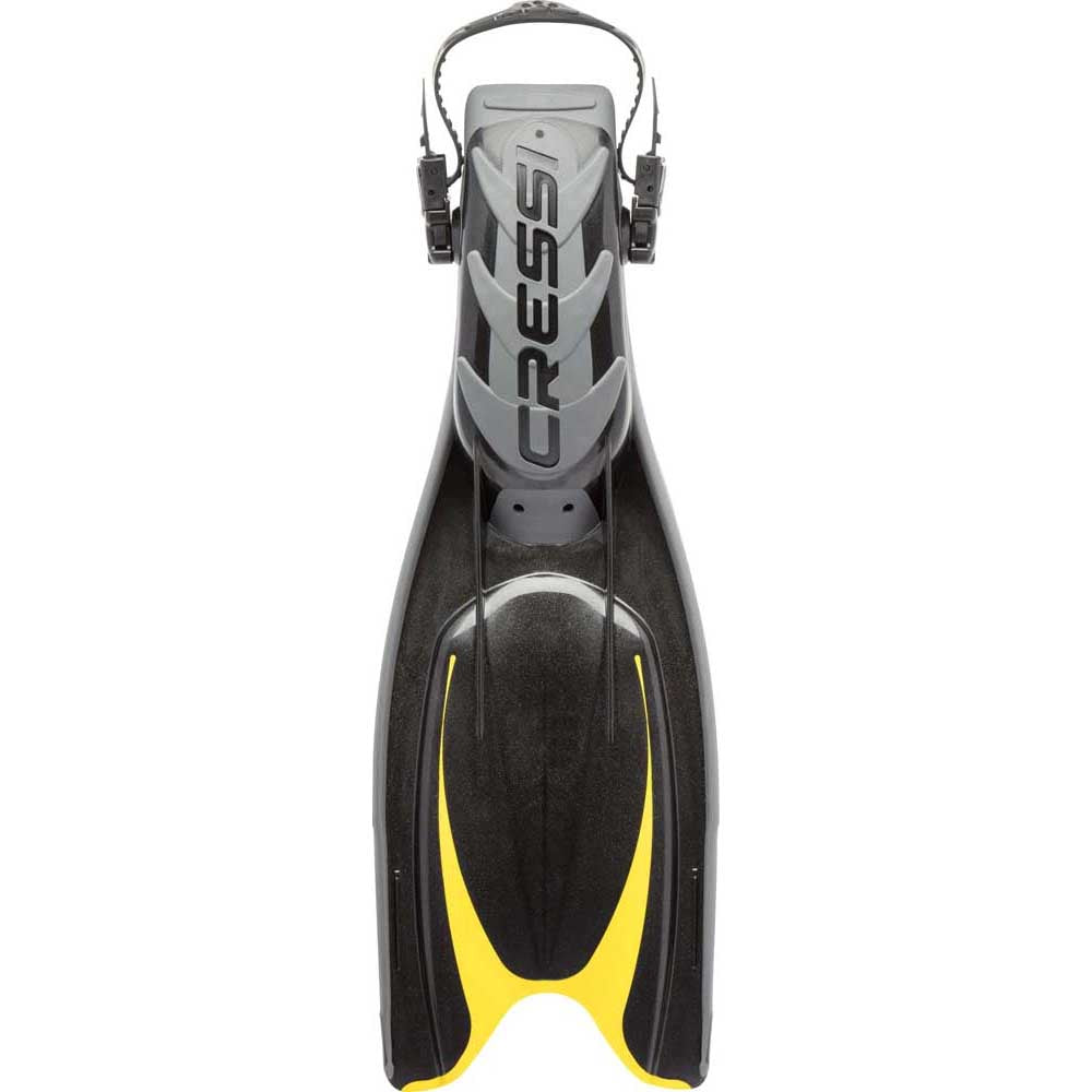 Cressi Frog Plus Dalış Paleti - BLACK-YELLOW - NO:41-44
