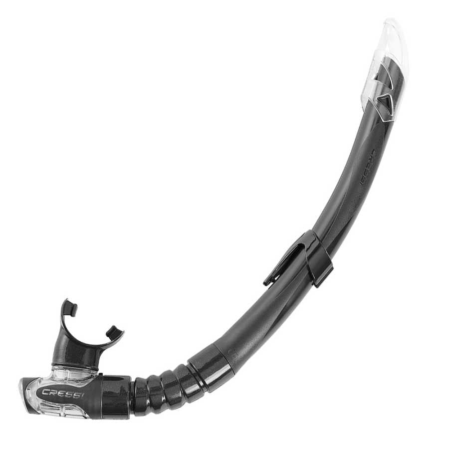 Cressi Gamma Şnorkel - BLACK-GREY
