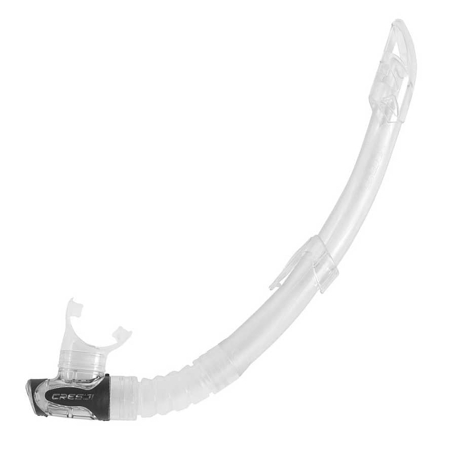 Cressi Gamma Şnorkel - CLEAR-BLACK