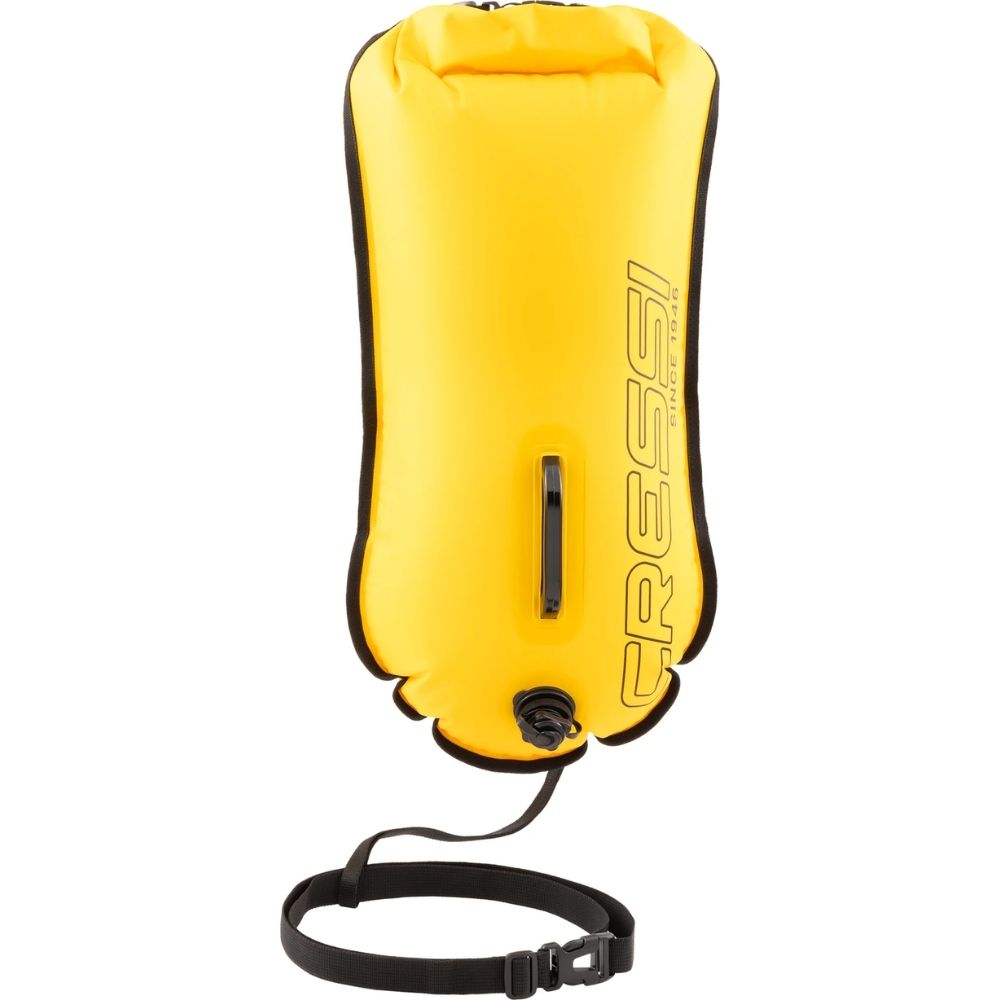 Cressi Glide Pro Yüzme Şamandırası - YELLOW - 28LT