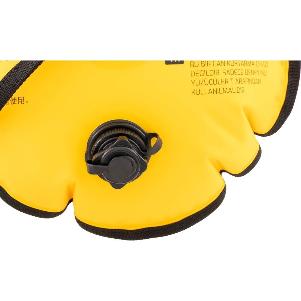 Cressi Glide Pro Yüzme Şamandırası - YELLOW - 28LT