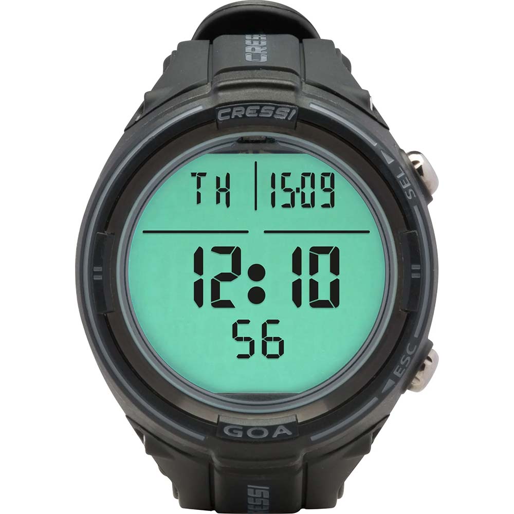 Cressi Goa Dalış Bilgisayarı - BLACK-GREY