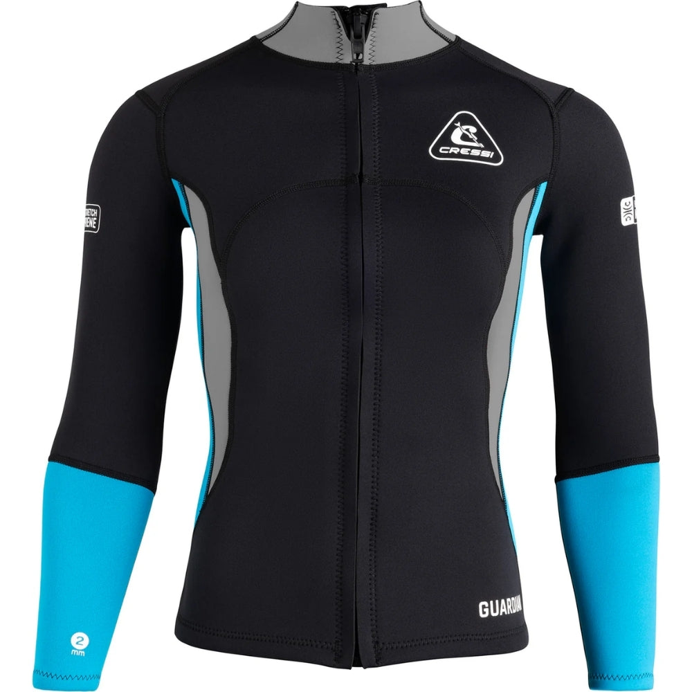 Cressi Guardian Lady Dalış Ceketi - BLACK-A.MARİNE - 2MM - XL - NO:5