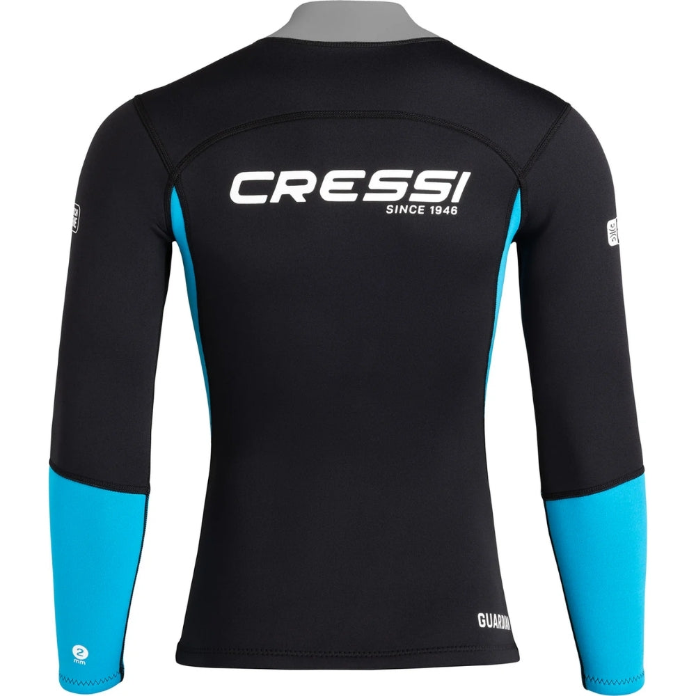 Cressi Guardian Lady Dalış Ceketi - BLACK-A.MARİNE - 2MM - XL - NO:5