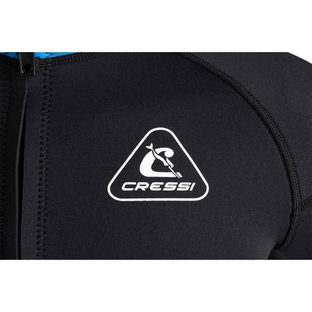 Cressi Guardian Man Dalış Ceketi - BLACK-BLUE - 2MM - M - NO:3