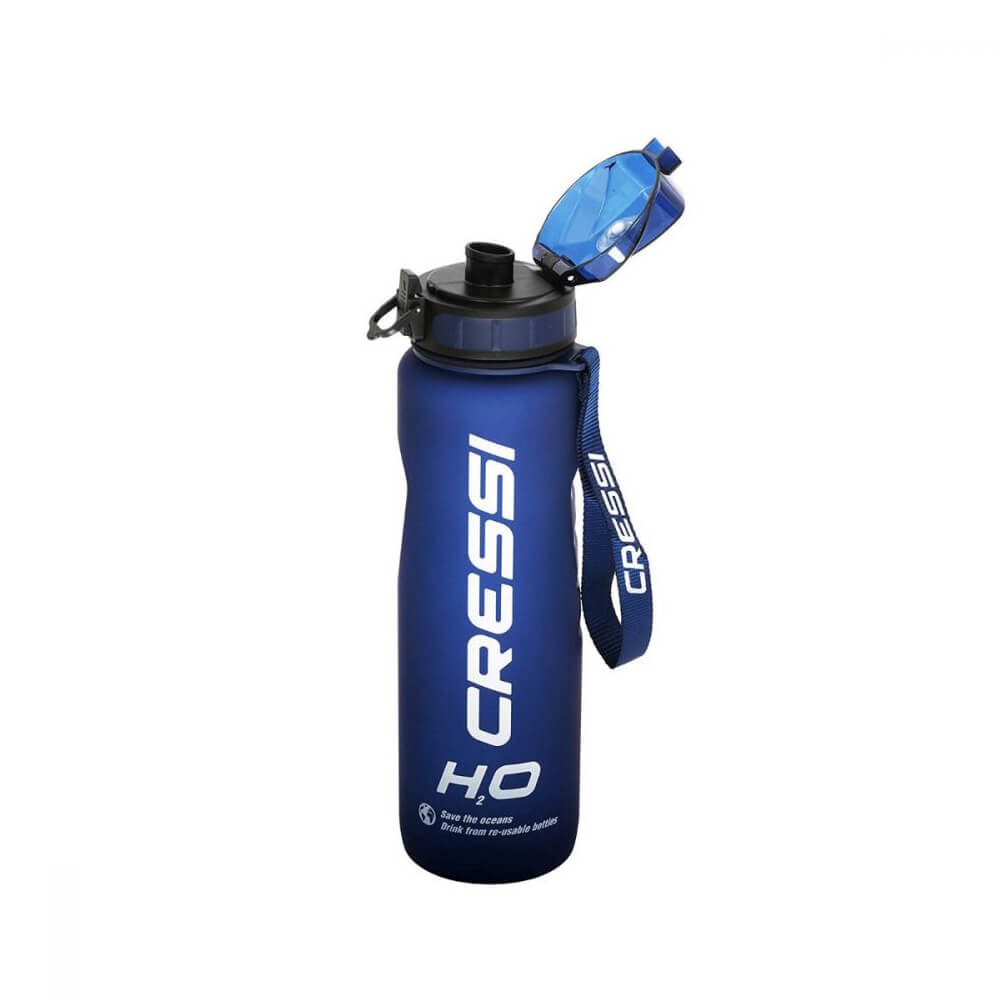 Cressi H2O Frosted Cam Termal Suluk - MAVİ - 1 LT