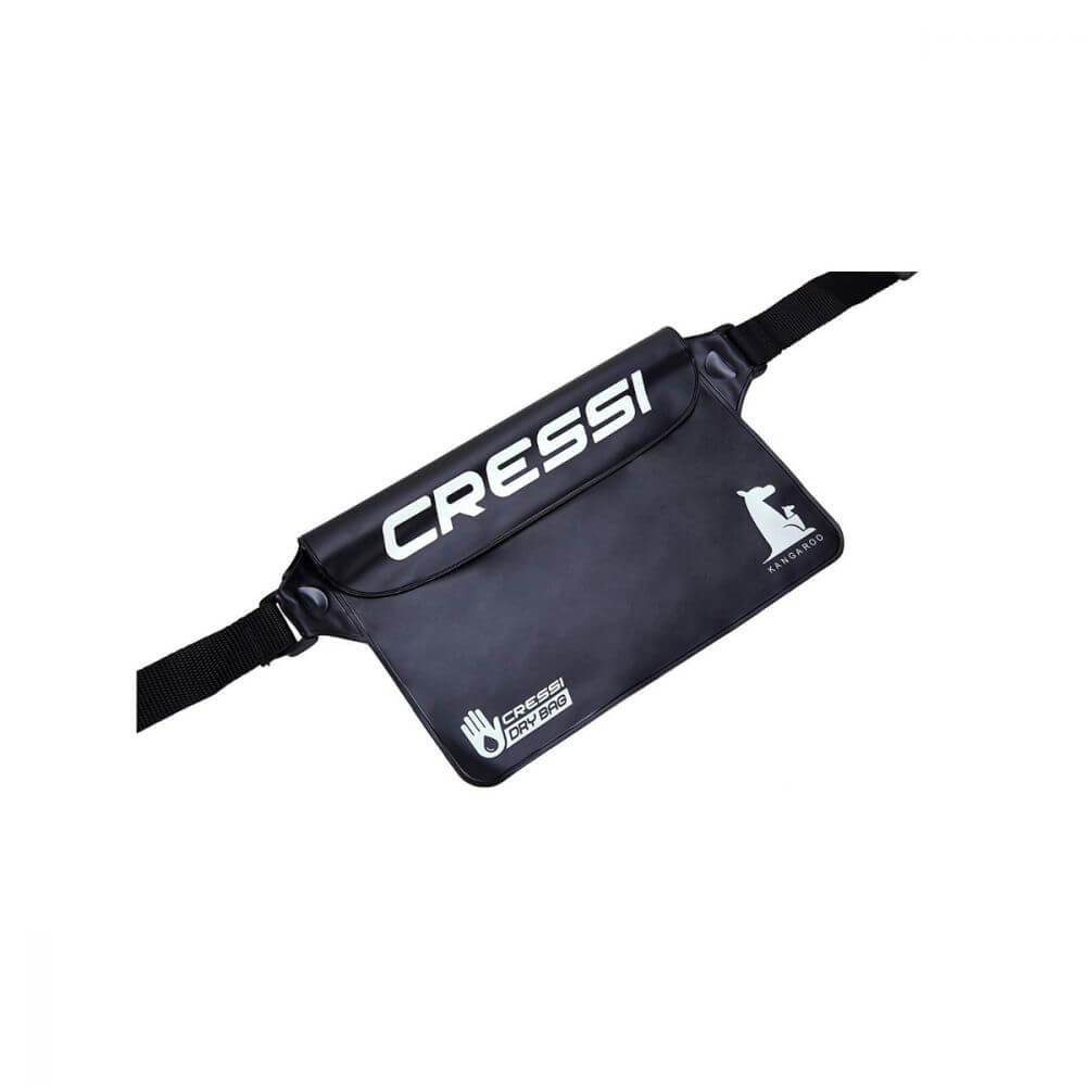 Cressi Kangaroo Bel Çantası - SİYAH