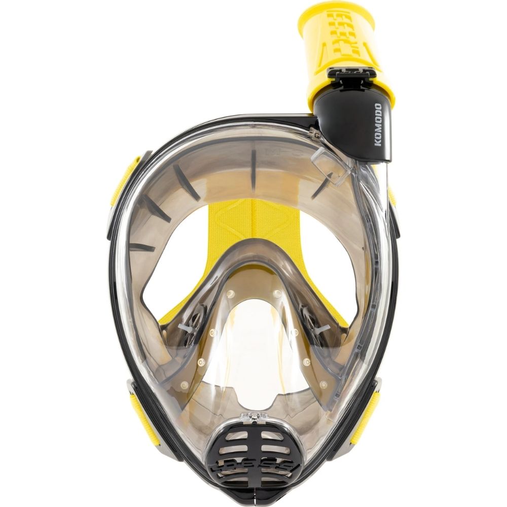Cressi Komodo Dalış Maskesi - BLACK-YELLOW - S-M