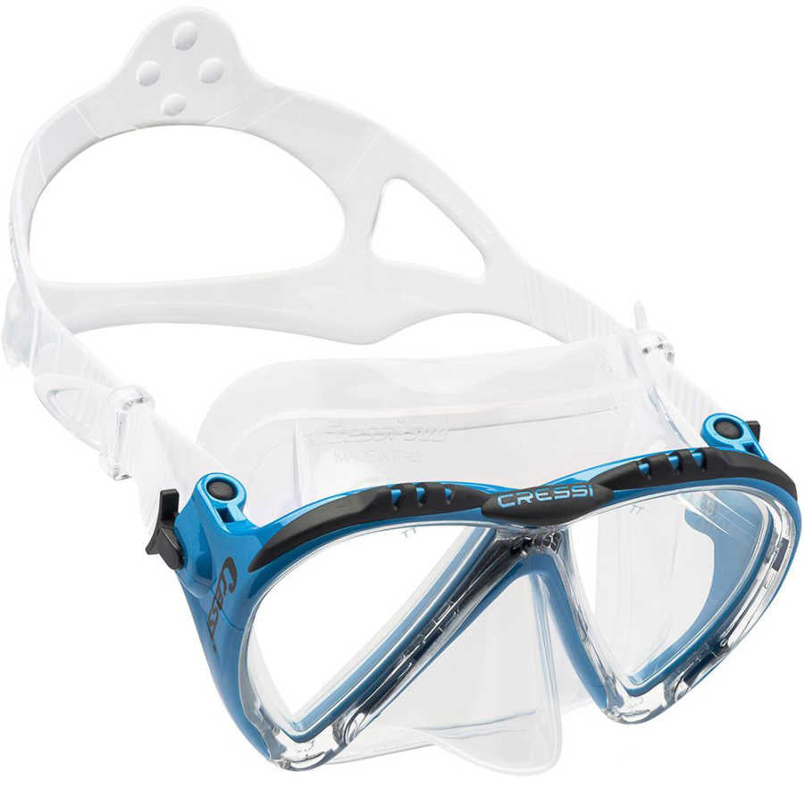 Cressi Lince Dalış Maskesi - CLEAR-BLUE