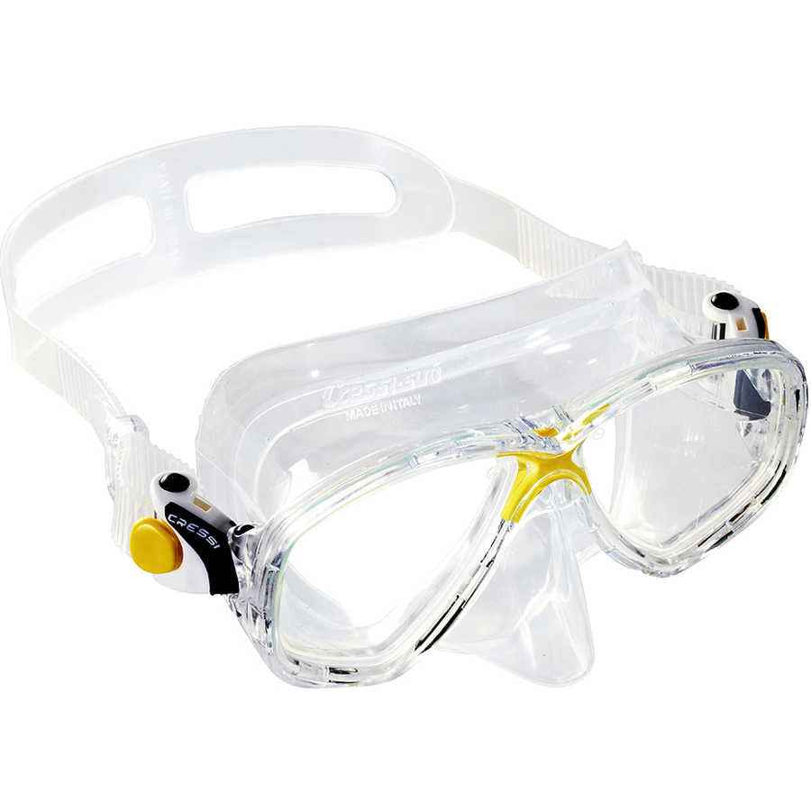 Cressi Marea Dalış Maskesi - CLEAR-YELLOW - YETİŞKİN