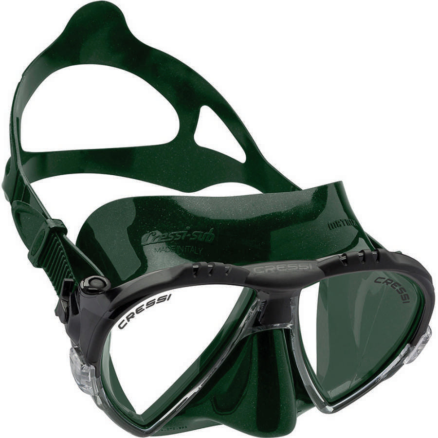 Cressi Matrix Dalış Maskesi - GREEN-GREEN