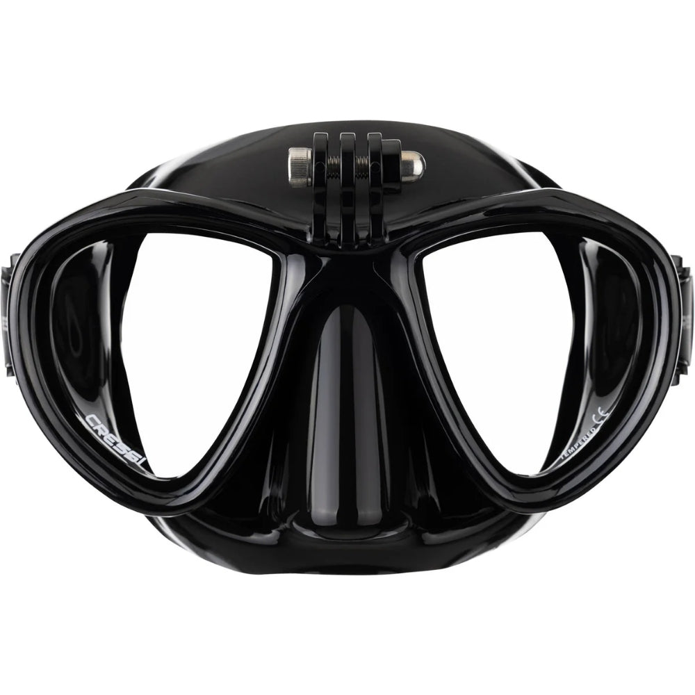 Cressi Metis Action Dalış Maskesi - BLACK-BLACK