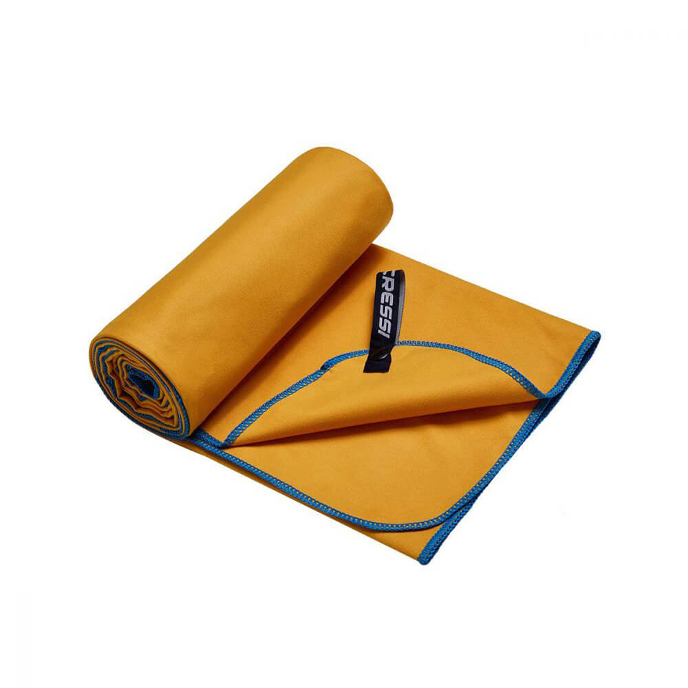 Cressi Mikrofiber İki Renkli Çok Amaçlı Havlu - YELLOW - AZURE - 80X160CM