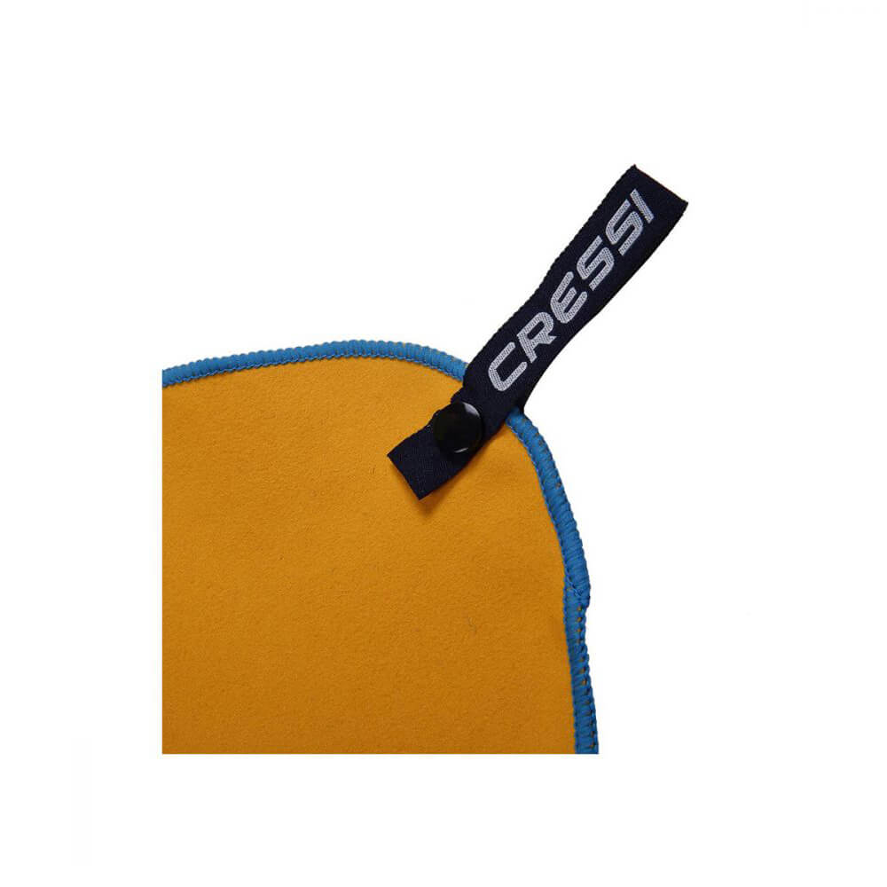 Cressi Mikrofiber İki Renkli Çok Amaçlı Havlu - YELLOW - AZURE - 80X160CM