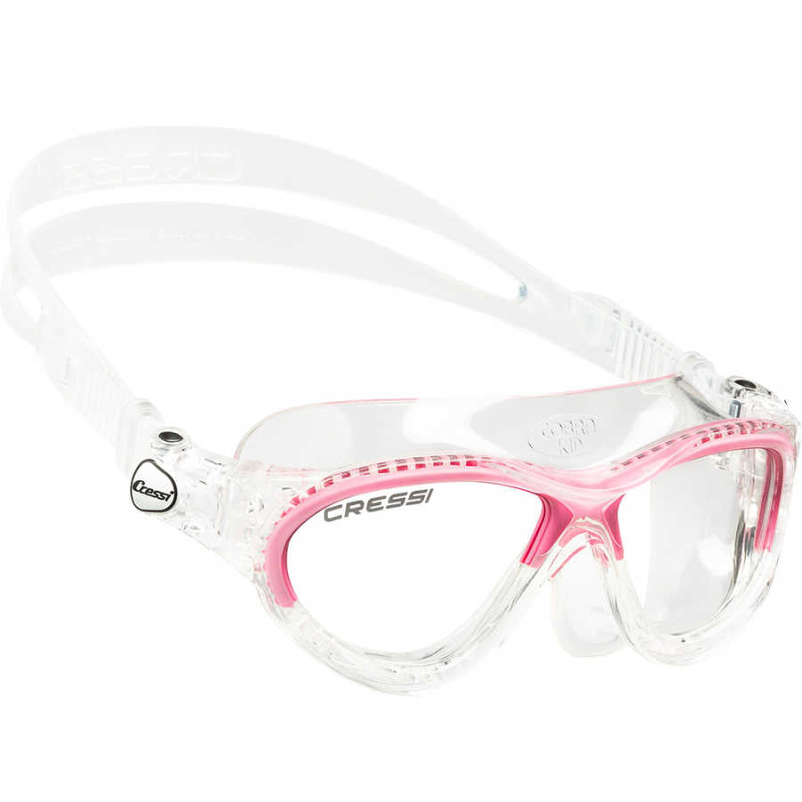 Cressi Mini Cobra Deniz Gözlüğü - CLEAR-CLEAR-PINK