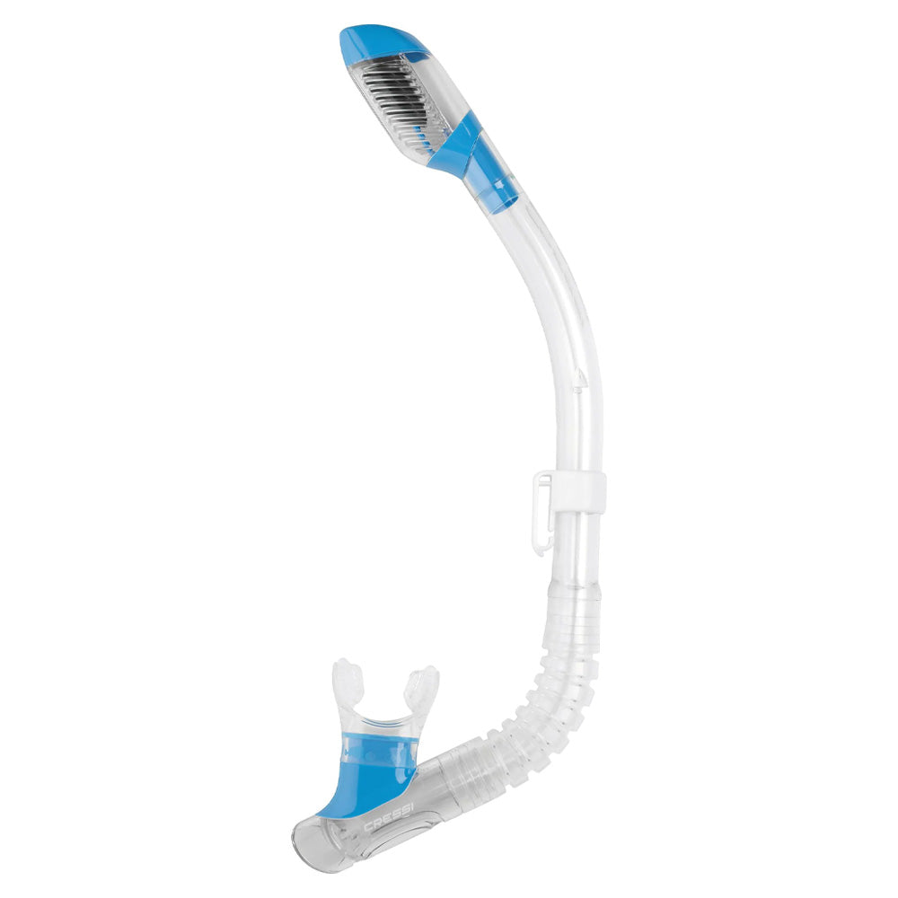 Cressi Minidry Şnorkel - CLEAR/BLUE