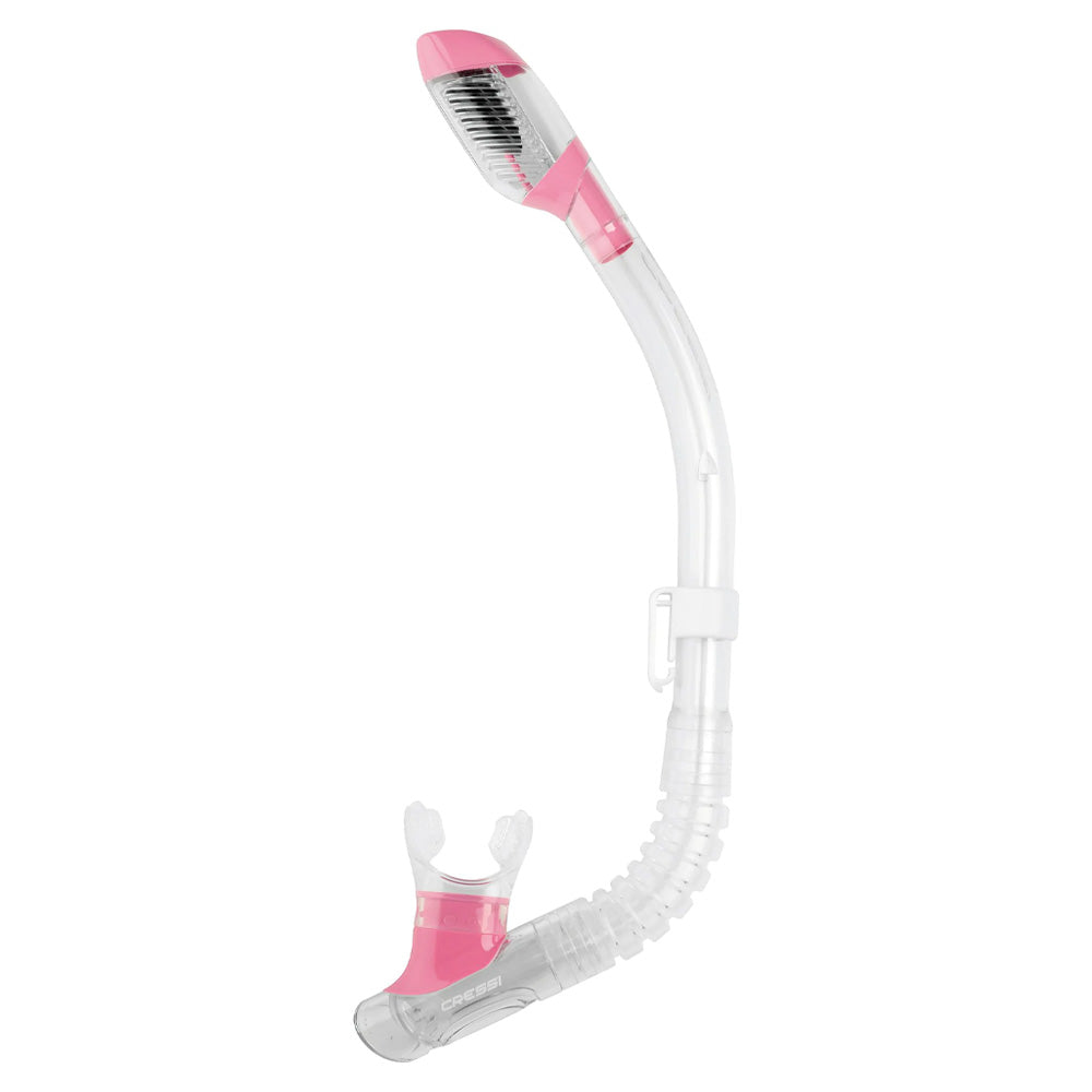 Cressi Minidry Şnorkel - CLEAR/PINK