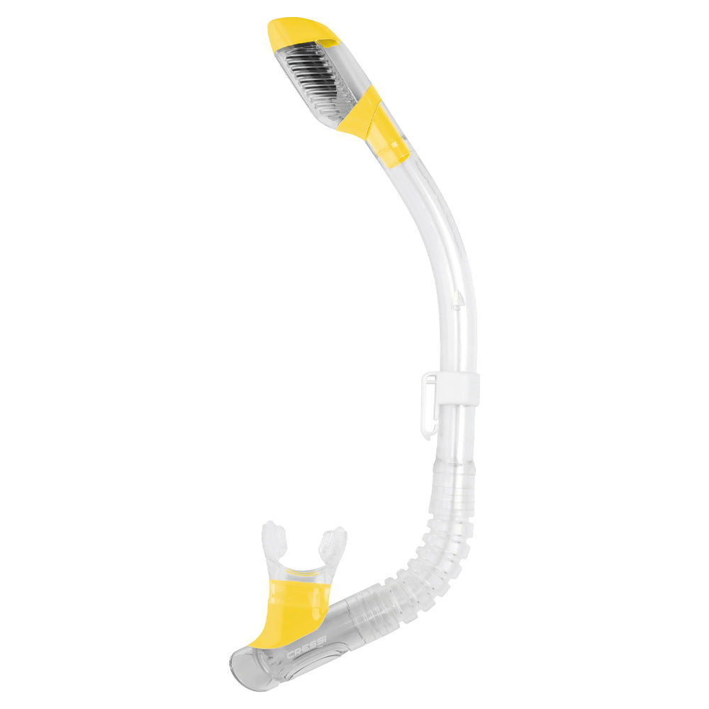 Cressi Minidry Şnorkel - CLEAR/YELLOW