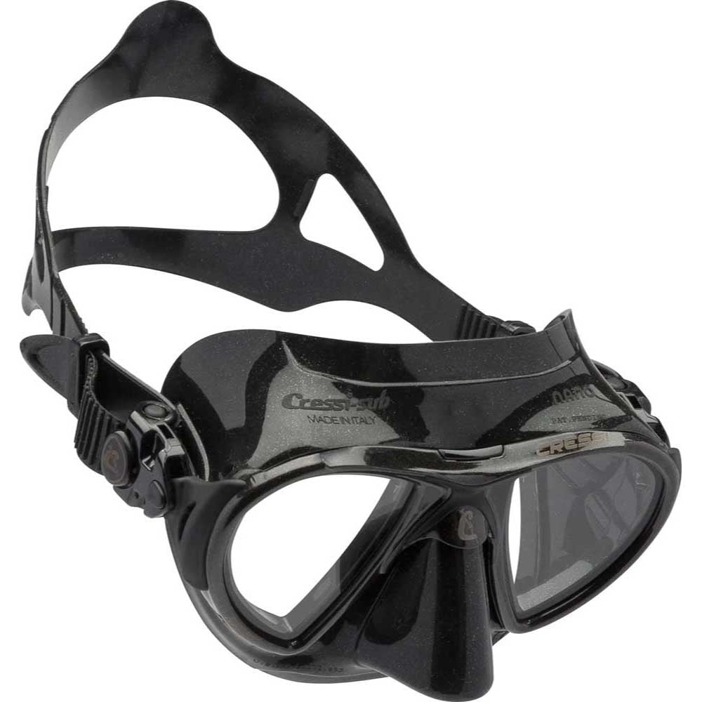 Cressi Nano Dalış Maskesi - BLACK-BLACK