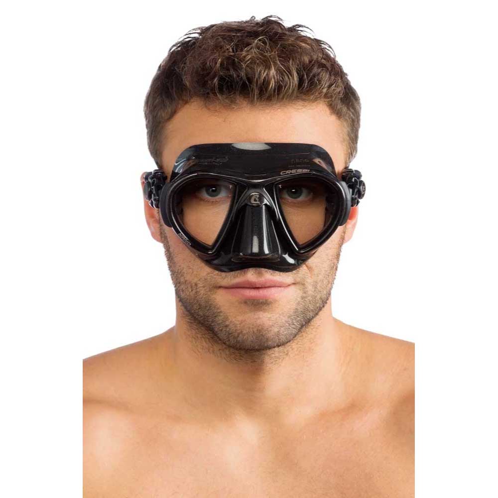 Cressi Nano Dalış Maskesi - BLACK-BLACK