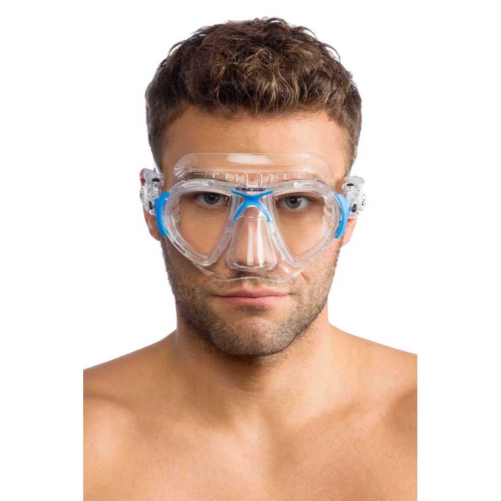 Cressi Nano Dalış Maskesi - CLEAR-BLUE