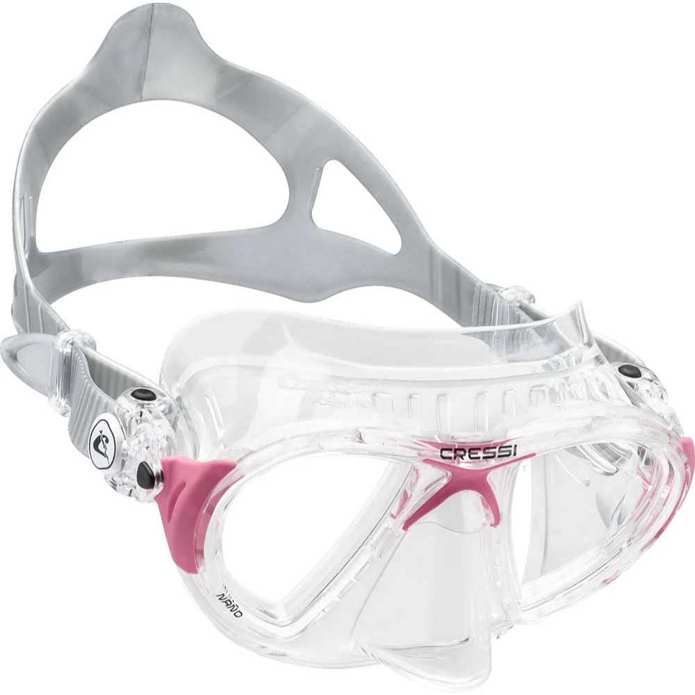 Cressi Nano Dalış Maskesi - CLEAR-PINK