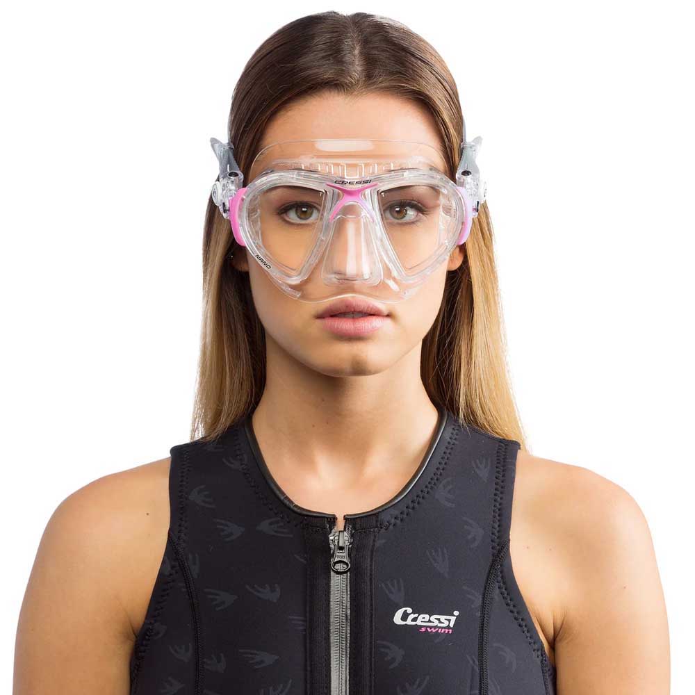 Cressi Nano Dalış Maskesi - CLEAR-PINK
