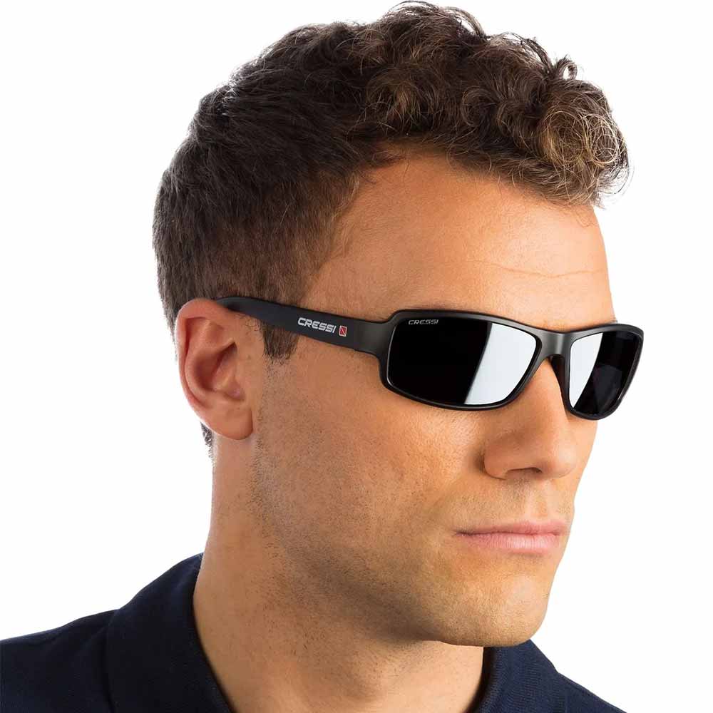 Cressi Ninja Floating Güneş Gözlüğü - BLACK/SHINY BLACK LENS