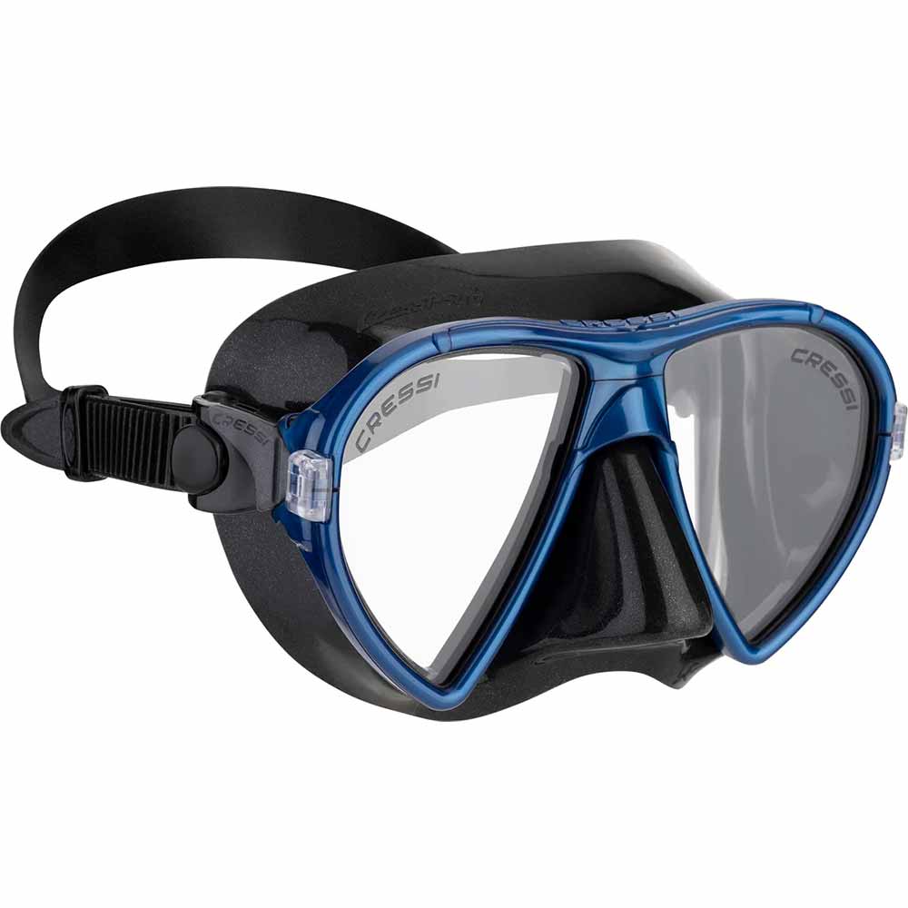Cressi Ocean Dalış Maskesi - BLACK-BLUE