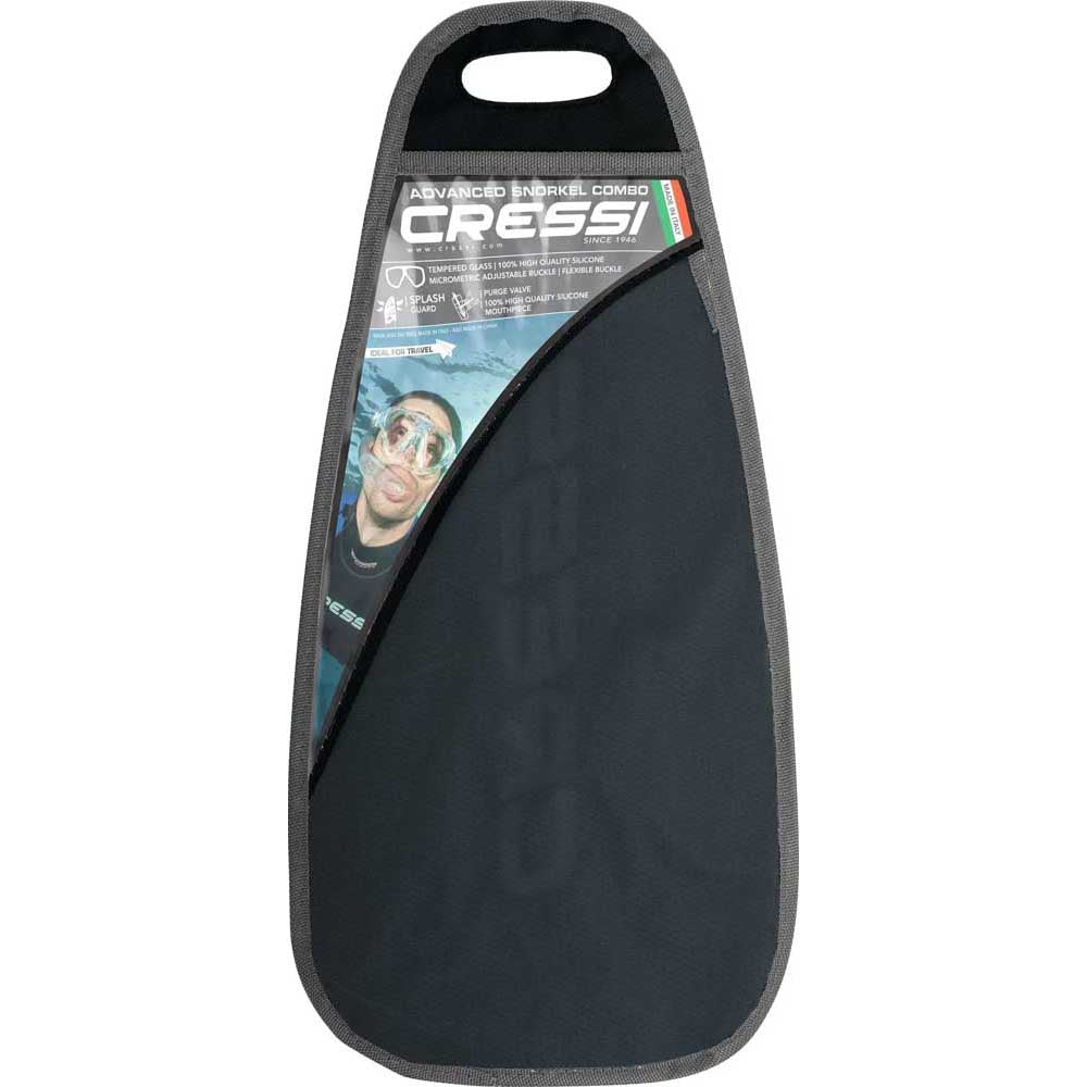 Cressi Ocean Maske Gamma Şnorkel Set - BLACK