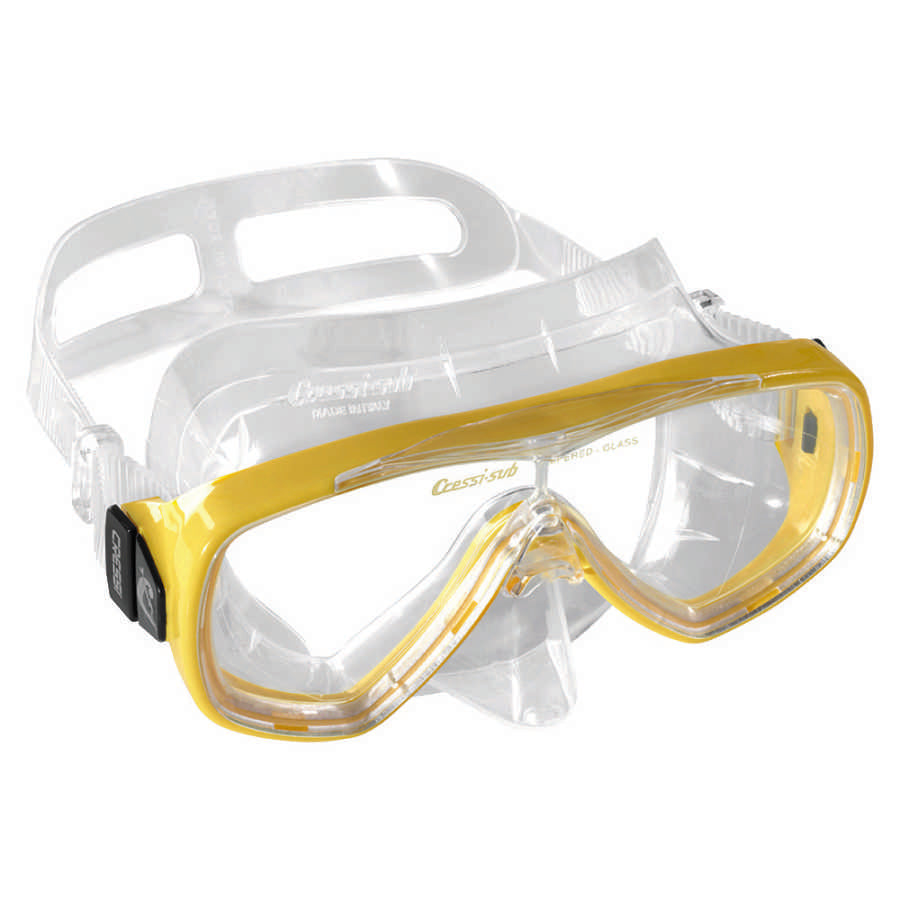 Cressi Onda Dalış Maskesi - CLEAR-YELLOW