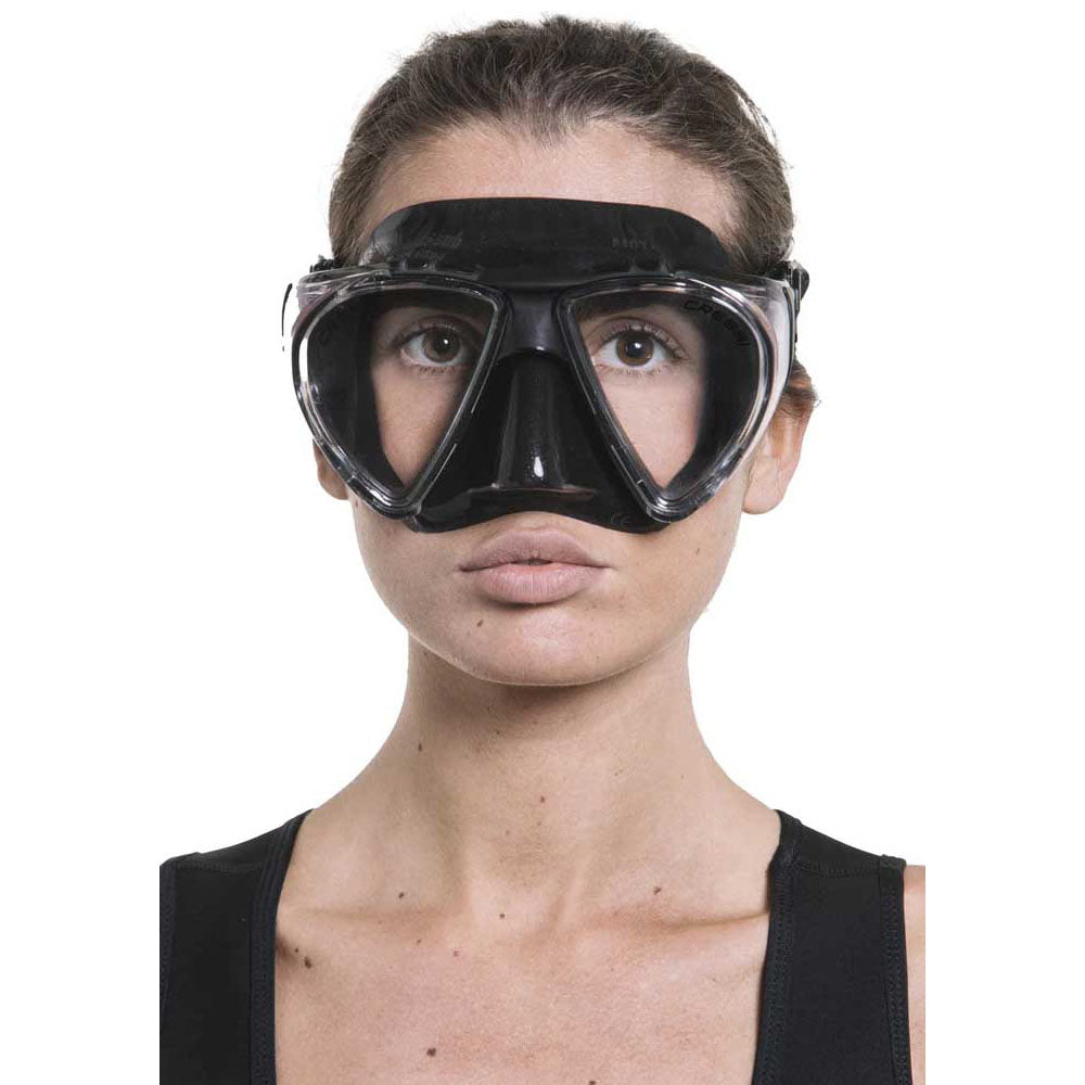 Cressi Penta Plus Dalış Maskesi - BLACK/BLACK