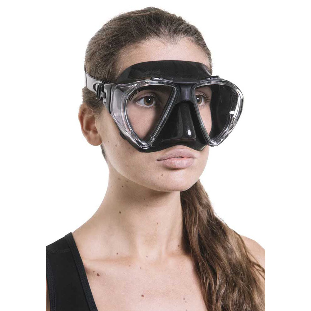 Cressi Penta Plus Dalış Maskesi - BLACK/BLACK